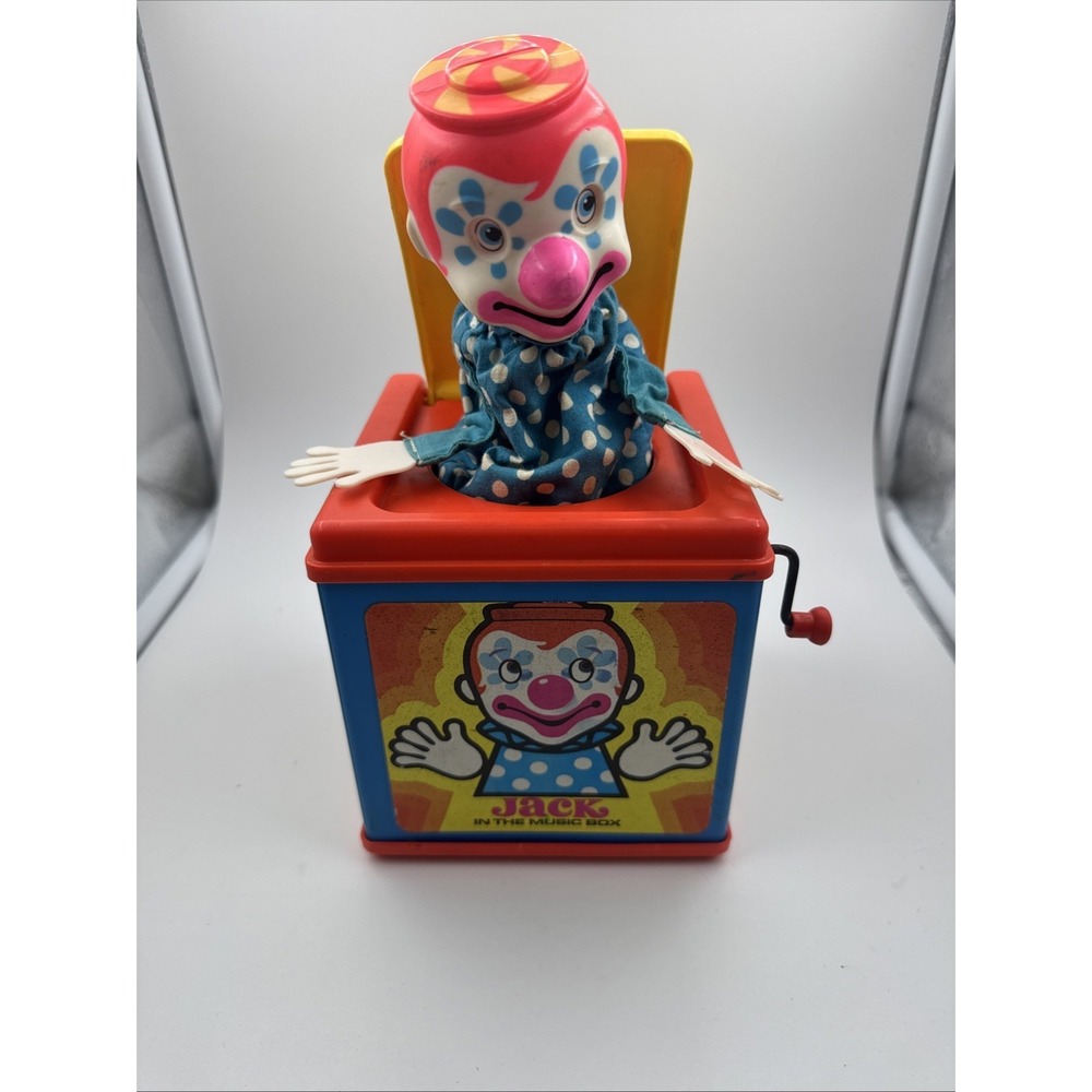 Mattel Jack In‎ The Music Box - not working Vintage Classic Toys, 1976